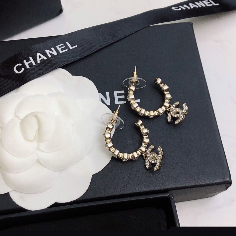 Ch*el earrings